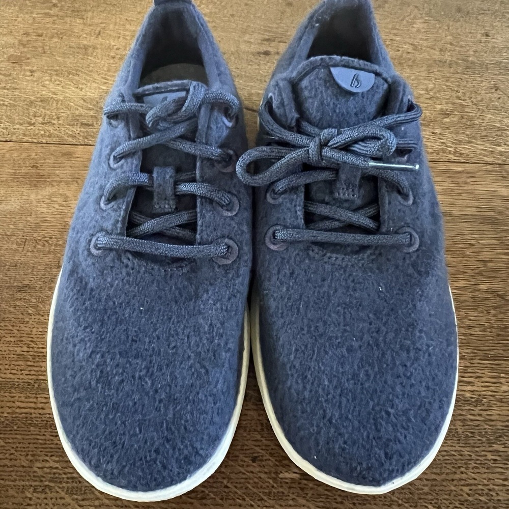 Women's Allbirds Navy Blue Treerunner 9 Sneakers Shoes